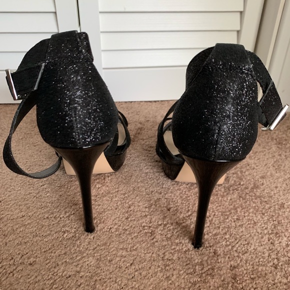 Nina black glittery heel - Picture 5 of 6